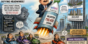 Adani’s ₹90,400-crore realty surge redraws India’s property power map