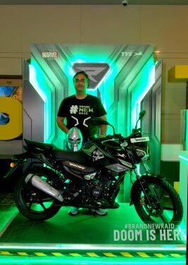 Doom on two wheels: TVS Raider unleashes a Marvel-Licious new avatar