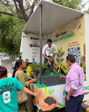 Don’t just watch the monsoon magic—grow it! Chiripal Mirchi Green Yodha takes 50K saplings to Ahmedabad