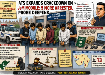 ATS tightens noose on alleged JeM Module: 5 more held, Gujarat terror probe deepens