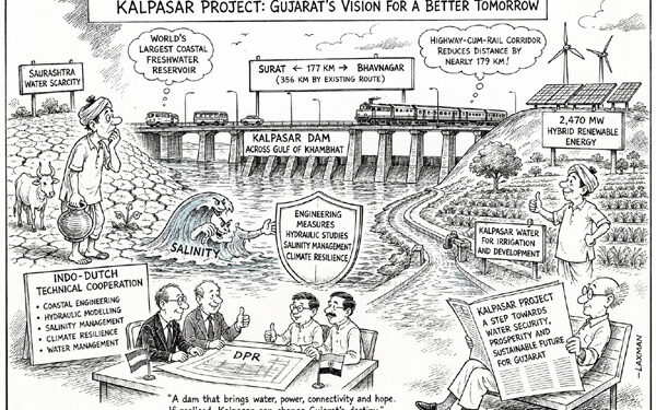 Kalpasar: The project that could rewrite Gujarat’s destiny—from water scarcity to water surplus