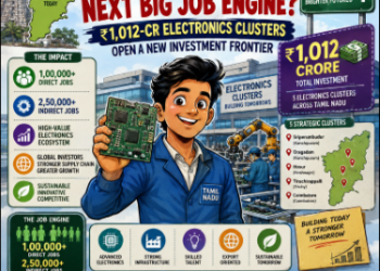 Tamil Nadu’s next big job engine? ₹1,012-cr electronics clusters open a new investment frontier