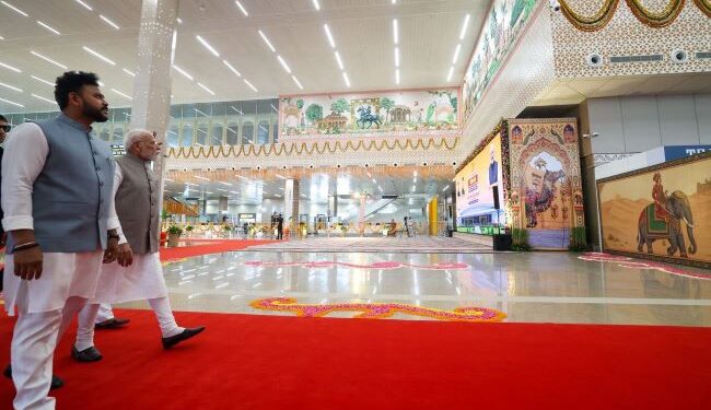 ‘Hawai Chappal to Viksit Bharat’: PM Modi unveils ₹29,000-crore next-gen UDAN Vision, opens Jodhpur’s Landmark Airport Terminal