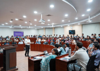 ‘Leadership gives direction, infrastructure builds nations’: Veteran IAS officer ignites the dreams of future nation builders at Adani University