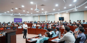 ‘Leadership gives direction, infrastructure builds nations’: Veteran IAS officer ignites the dreams of future nation builders at Adani University