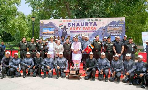 Ride of valour: Nation’s tribute rolls from Delhi to Kargil