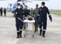 Mission impossible at sea: Coast Guard helicopter plucks ailing seafarer to safety off Porbandar