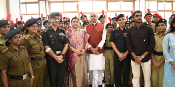 ‘Serve humanity, build the nation’: Governor Acharya Devvrat salutes NCC Cadets as they donate blood to save lives