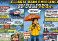 Gujarat rain emergency: Before you step out, check your train, road, flight, school and phone network