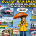 Gujarat rain emergency: Before you step out, check your train, road, flight, school and phone network