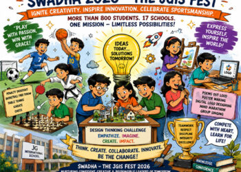 Swadha 2026 ignites young minds: JGIS Fest sparks creativity, innovation & champions’ spirit