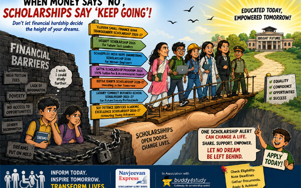 When money says ‘no’, scholarships say ‘keep going’: India’s youth can’t afford to miss these opportunities