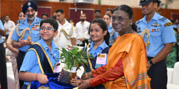 A Presidential lesson beyond the classroom: Murmu urges Bal Bharati students to chase excellence