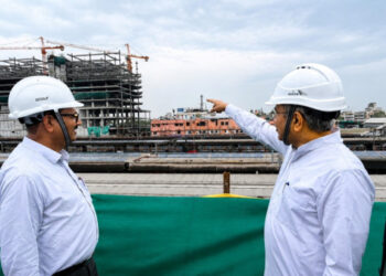 Bullet train momentum accelerates: Ashwini Vaishnaw reviews Ahmedabad station, salutes engineering workforce