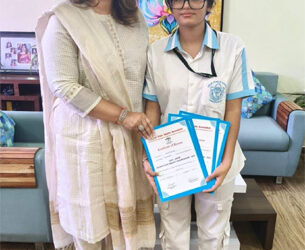 Backstroke brilliance! DPS-Bopal’s Yaksh Patel powers into National Aquatic Championships