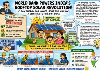 World Bank powers India’s rooftop solar revolution with $890 mn package, targets 10 mn homes and 1.7 mn green jobs