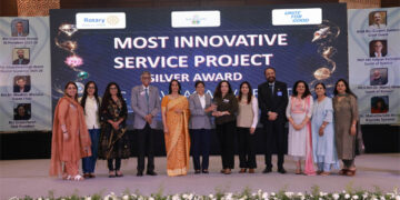 Bhavnagar’s Rotary brilliance shines across District 3060: Club sweeps top honours, Namrita Chadha crowned best president