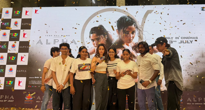 Alia Bhatt ignites dreams at Swarrnim as ‘Alpha’ star turns campus into a stage for inspiration, innovation and action