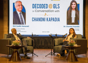 ‘Decoded @ GLS’ inspires future lawyers as Sudhir Nanavati opens the playbook on law, leadership and life