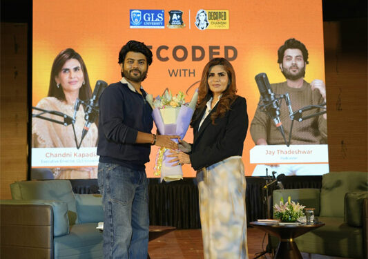 From Gujarat to the House of Commons: Jay Thadeshwar decodes the power of storytelling, entrepreneurship & purpose at GLS University