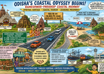 Odisha’s Coastal Odyssey begins: ₹8,300-cr highway to unite Jagannath’s divine trail with India’s next great beach tourism paradise