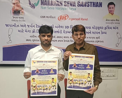 From loss of limb to leap of life: NSS brings free surgery screening & 3D-printed artificial limbs to Ahmedabad