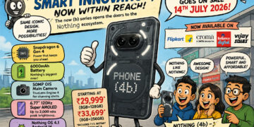 Nothing opens the door to smart innovation with Phone (4b)