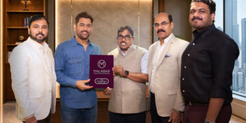 MS Dhoni bats for trust as Malabar Gold unveils Cricket Icon as Global Brand Ambassador