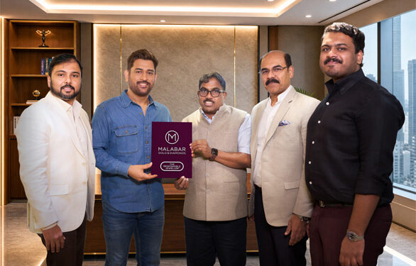MS Dhoni bats for trust as Malabar Gold unveils Cricket Icon as Global Brand Ambassador