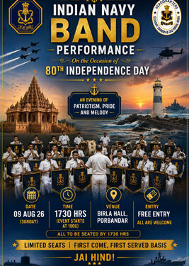 When the nation’s heartbeat marches to a Naval beat: Porbandar to host patriotic musical salute