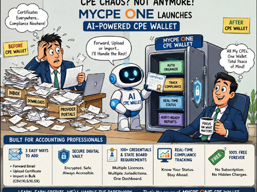 CPE chaos meets its AI match: MYCPE ONE unveils free digital wallet for accounting pros