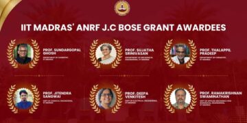 IIT Madras strikes gold: Six professors win India’s prestigious ANRF J.C. Bose Grants