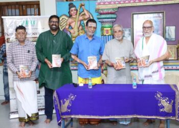 When faith finds its footsteps: SR Krishnan’s tribute to Mahaperiyava unveiled in Mylapore
