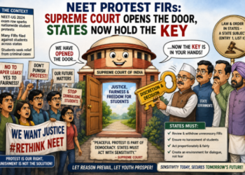 NEET protest FIRs: Supreme Court opens the door, states now hold the key