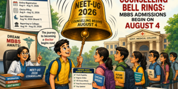 NEET-UG 2026 counselling bell rings: MBBS admissions begin on August 4