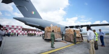 Helping hand across the Himalayas: India rushes relief to flood-ravaged NepaL as missing Indians stoke a humanitarian crisis