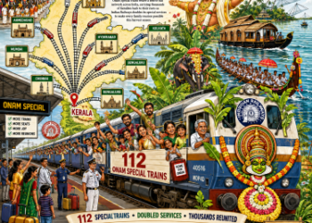 Onam Express to happiness: Indian Railways rolls out 112 special train services to bring Keralites home