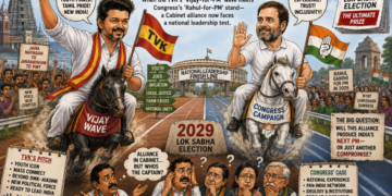 2029 PM race enters Tamil Nadu’s power game: Rahul vs Vijay puts TVK-Cong alliance on the line