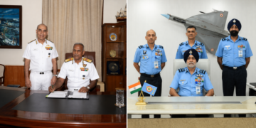 Sea-Air Command Gets New Leadership: Pramod, Tejpal Singh Take Charge in Top Naval, IAF Posts