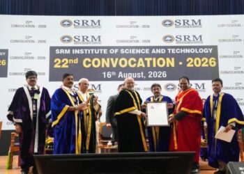 ‘Don’t just prepare for the future—shape it’: VP Radhakrishnan’s punchline to SRM graduates