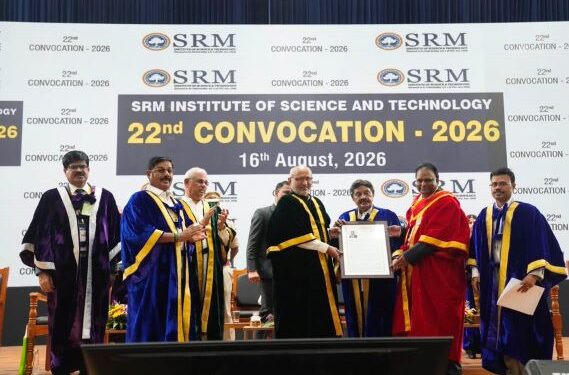 ‘Don’t just prepare for the future—shape it’: VP Radhakrishnan’s punchline to SRM graduates