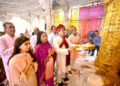 Faith, gratitude and seva: Adani family seeks blessings at Mahudi Jain Temple