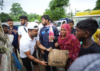 Gautam Adani’s ₹11-cr hand of hope for flood-hit Assam