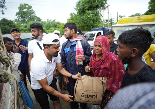 Gautam Adani’s ₹11-cr hand of hope for flood-hit Assam