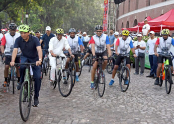 79 kilometres for 79 years: NCC’s pedal power salutes India’s Independence in New Delhi