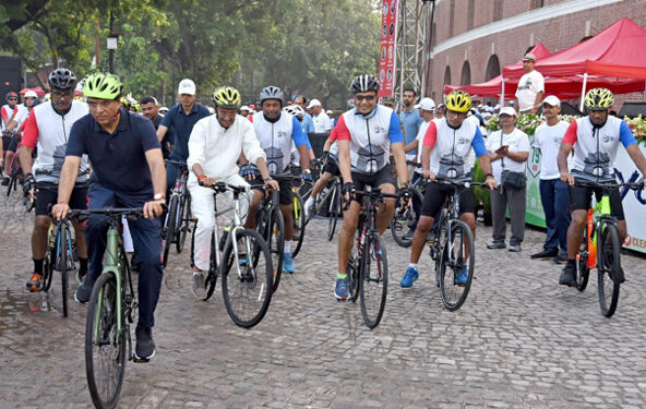 79 kilometres for 79 years: NCC’s pedal power salutes India’s Independence in New Delhi