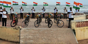 Tricolour on the coast: Indian Coast Guard takes Har Ghar Tiranga to Gujarat’s maritime frontier