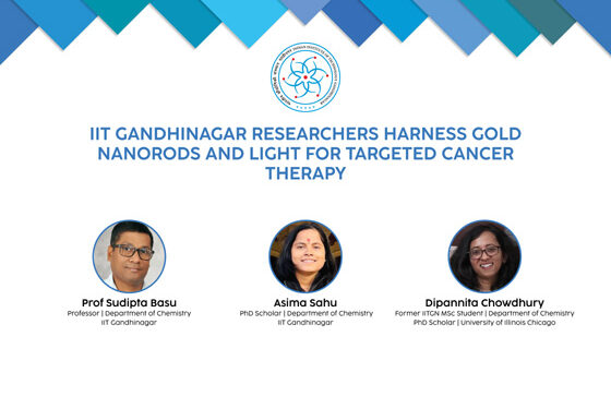 IIT Gandhinagar researchers turn gold nanorods and light into a precision cancer-fighting strategy