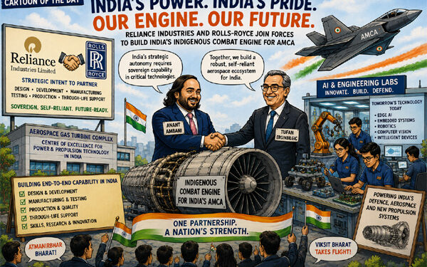 Reliance–Rolls-Royce turbocharges India’s AMCA dream with indigenous fighter-engine ambition