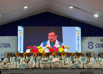 “Your degree is not the destination”: Saraswat fires up GSFC graduates to build Viksit Bharat @ 2047